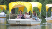 Gita in barca nel Luisenpark