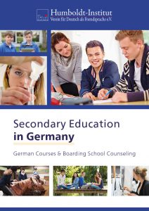 Brochure "Secondary Education in Germany - German Courses & Boarding School Counseling"
