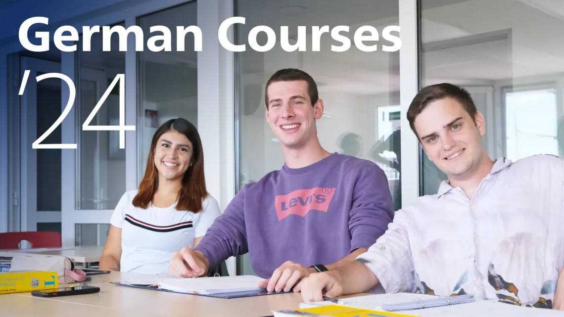 Keyvisual German Courses 2024