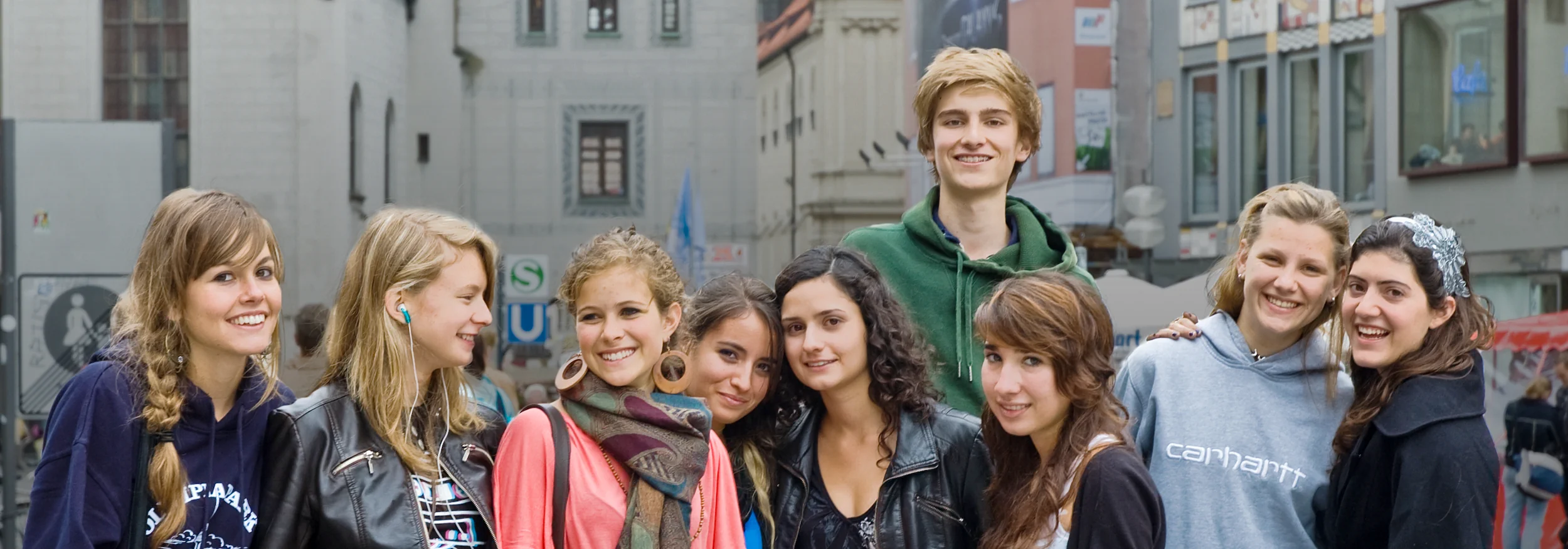 Stadtbesichtigung der Schülerinnen und Schüler in München