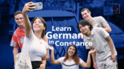 Apprendre l'allemand avec des amis à Constance. Découvre notre école de langues au bord du lac de Constance !